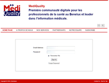 Tablet Screenshot of mediquality.net